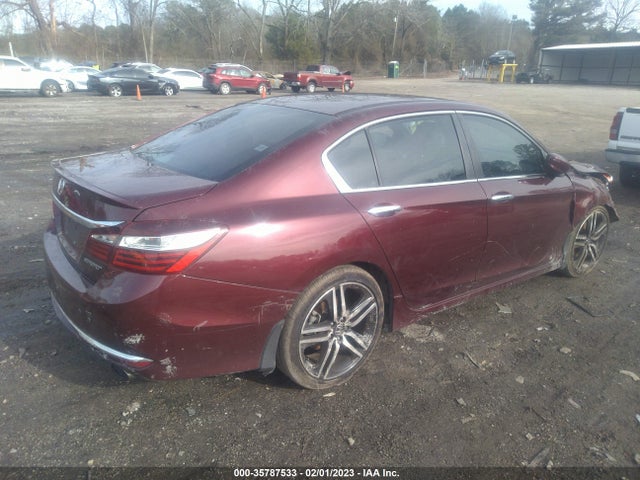 2016 HONDA ACCORD SEDAN SPORT VIN: 1HGCR2F50GA179812