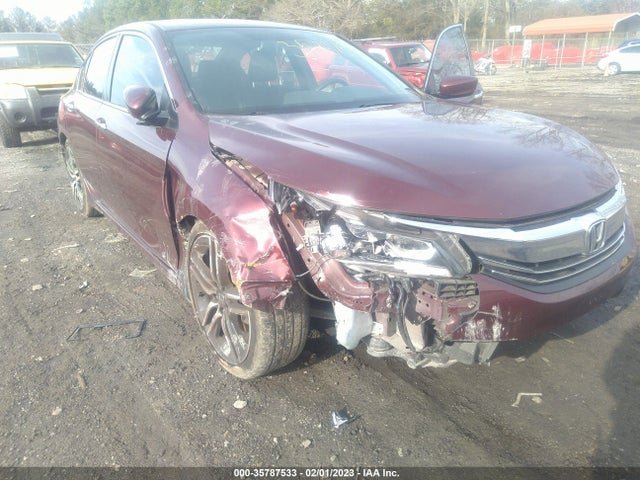 2016 HONDA ACCORD SEDAN SPORT VIN: 1HGCR2F50GA179812