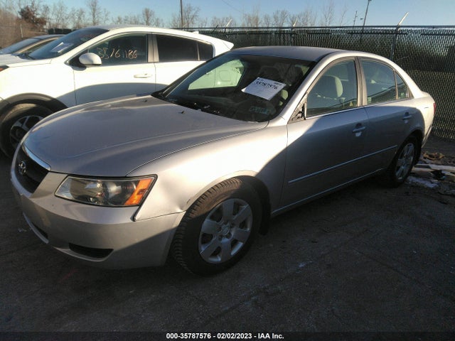 2008 HYUNDAI SONATA GLS VIN: 5NPET46F78H340289