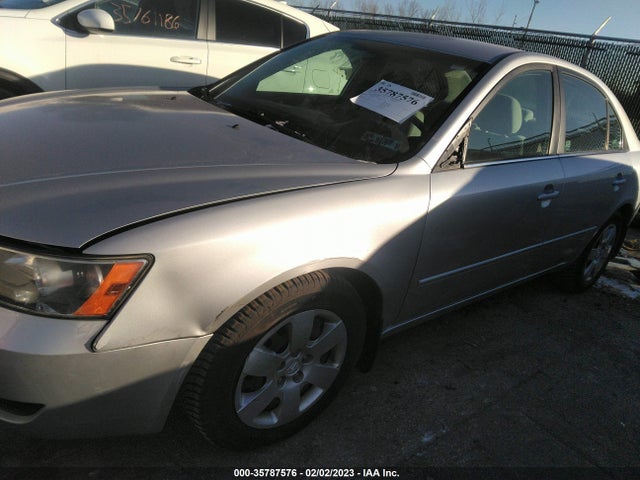 2008 HYUNDAI SONATA GLS VIN: 5NPET46F78H340289
