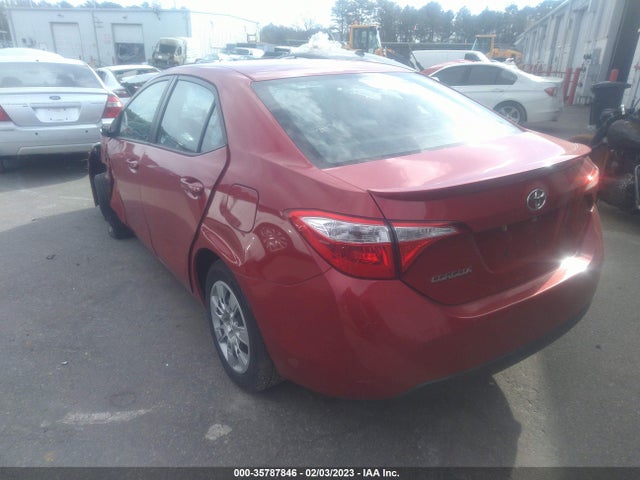 2015 TOYOTA COROLLA L/LE/S/S PLUS/LE PLUS VIN: 2T1BURHE0FC437500