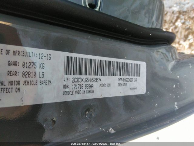 2C3CDXJG5HH529574 Dodge Charger Sxt