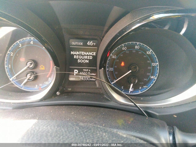2015 TOYOTA COROLLA L/LE/S/S PLUS/LE PLUS VIN: 2T1BURHE5FC348795