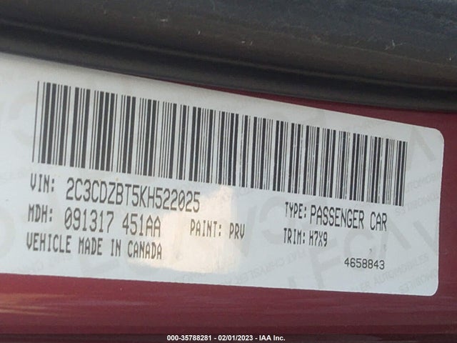 Dodge Challenger R/t 2019 2C3CDZBT5KH522025 Image 9