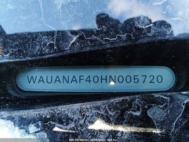 WAUANAF40HN005720 Audi A4 PREMIUM