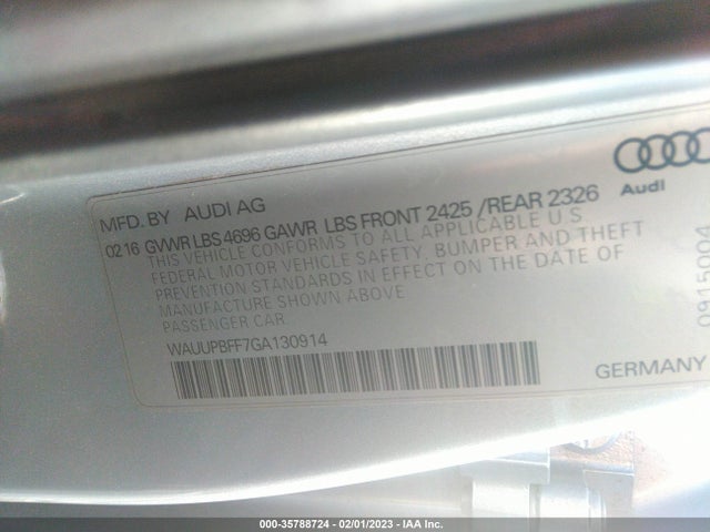 WAUUPBFF7GA130914 Audi A3 E-tron Premium
