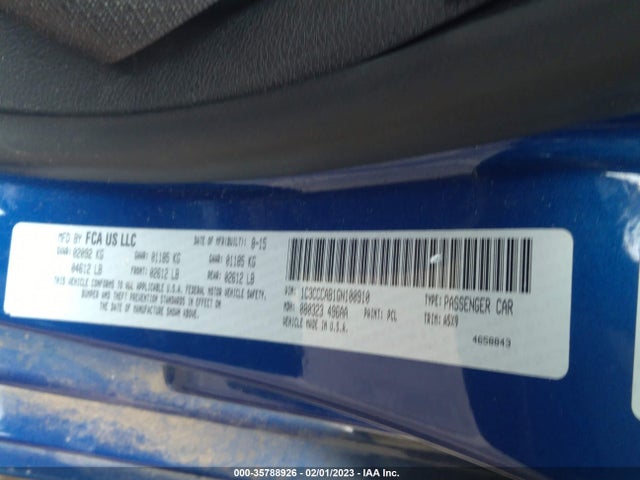 Chrysler 200 Limited 2016 1C3CCCAB1GN100910 Image 10