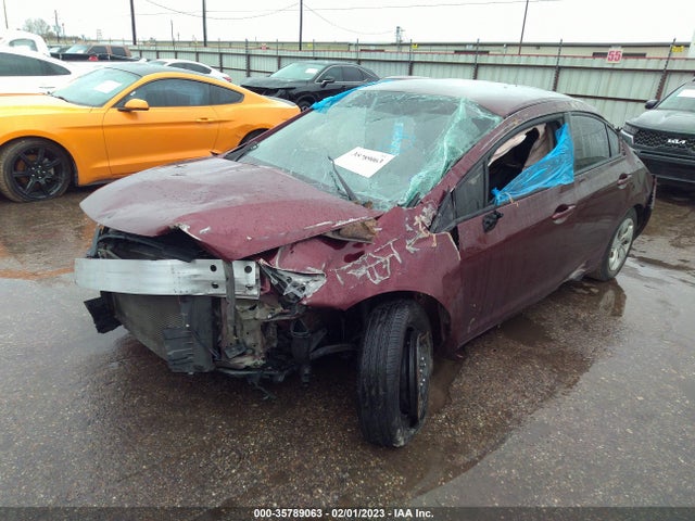 2015 HONDA CIVIC SEDAN LX VIN: 19XFB2F50FE089524