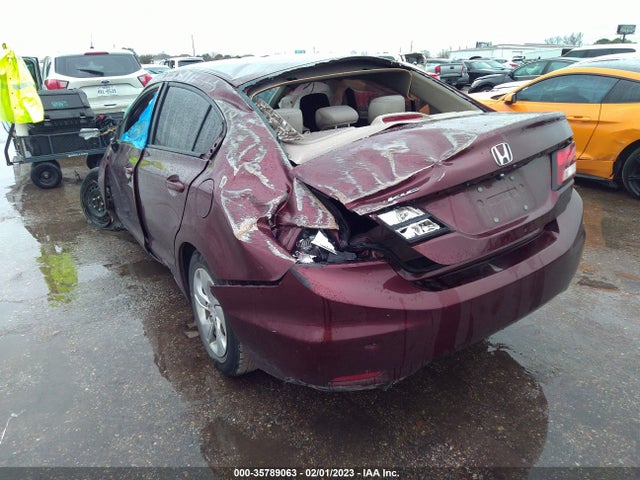 2015 HONDA CIVIC SEDAN LX VIN: 19XFB2F50FE089524