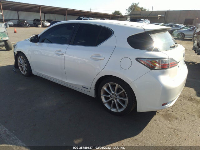 2012 LEXUS CT 200H VIN: JTHKD5BH3C2066109