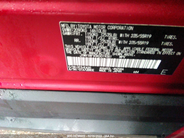 Toyota Rav4 Limited 2019 JTMY1RFV0KD019361 Image 9