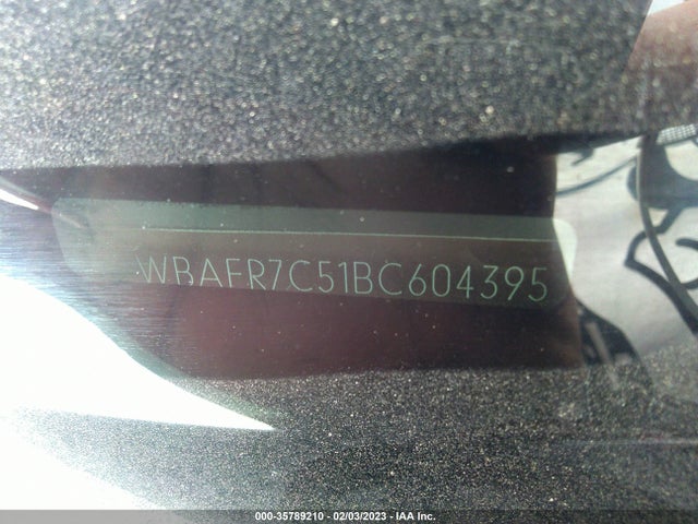 BMW 5 Series 535i 2011 WBAFR7C51BC604395 Image 10