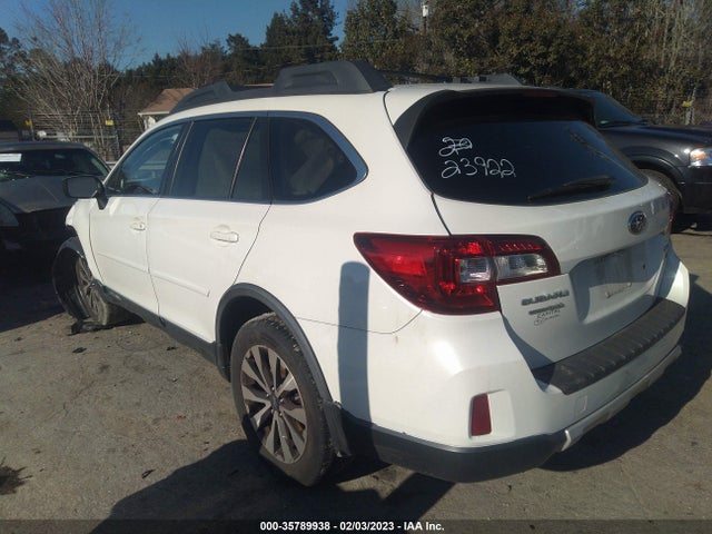 2015 SUBARU OUTBACK 3.6R LIMITED VIN: 4S4BSELC3F3323922