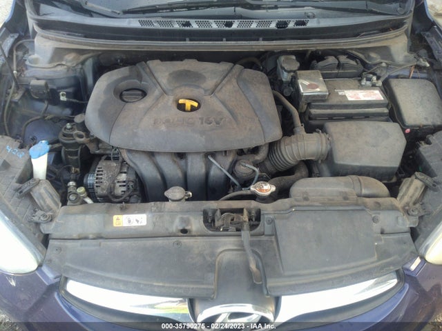 2013 HYUNDAI ELANTRA GLS VIN: 5NPDH4AE8DH339786