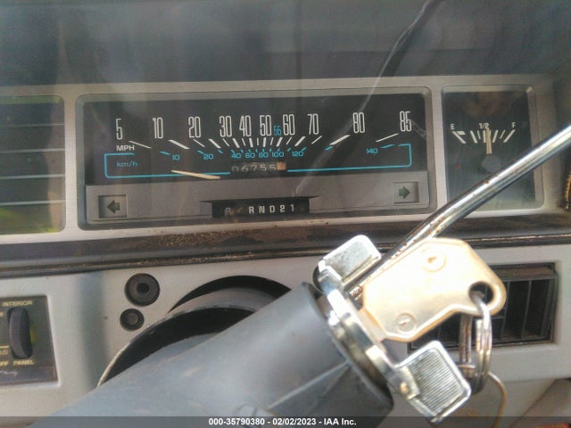 1986 OLDSMOBILE CUTLASS CIERA VIN: 1G3AJ27R0GD366433