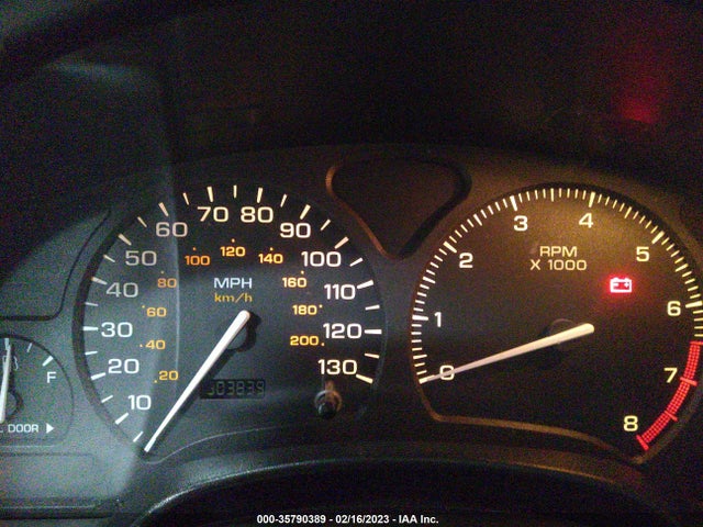 2002 SATURN LS VIN: 1G8JU54F92Y545293