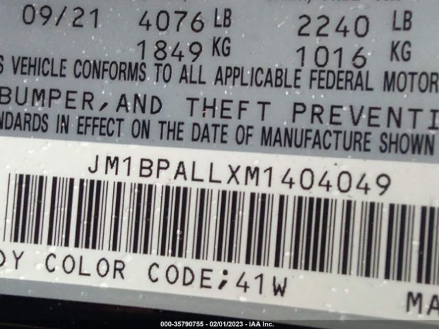JM1BPALLXM1404049 Mazda Mazda3 Hatchback Preferred