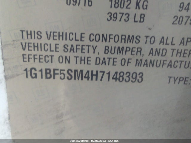 Chevrolet Cruze Premier 2017 1G1BF5SM4H7148393 Image 9
