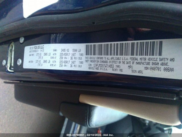 1C4PJMCB1FW714953 Jeep Cherokee Latitude