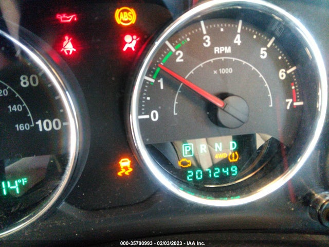 2013 JEEP WRANGLER UNLIMITED SPORT VIN: 1C4BJWDG3DL595737