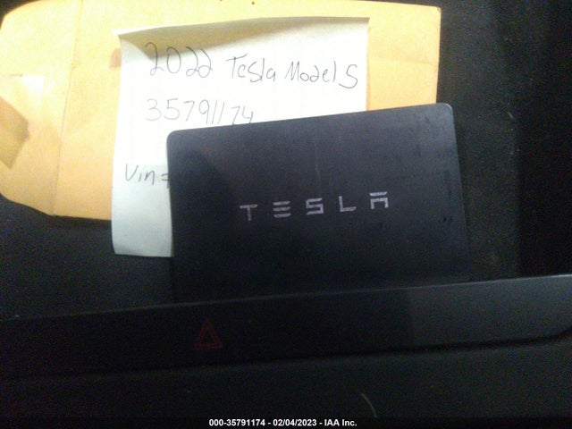 2022 Tesla Model S, VIN: 5YJSA1E55NF477483