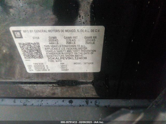3GKALPEV3KL124038 GMC Terrain
