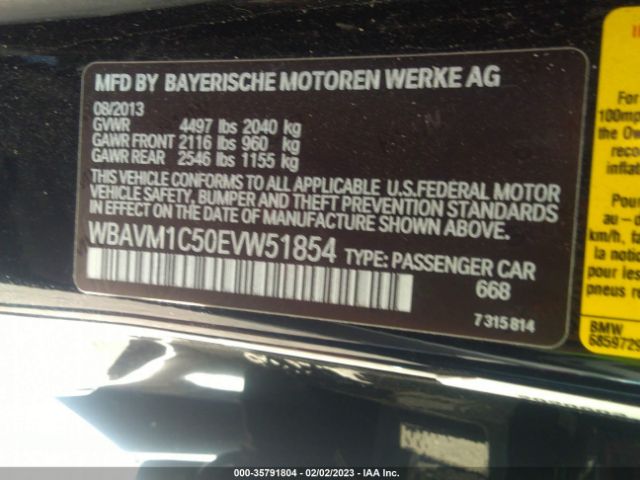 WBAVM1C50EVW51854 BMW X1 Sdrive28i