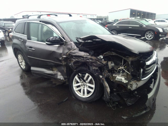 2016 Toyota Highlander, VIN: 5TDZKRFH9GS187085