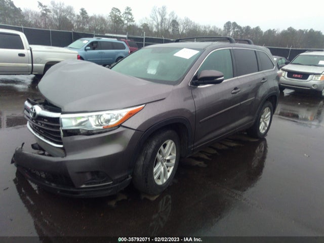 2016 Toyota Highlander, VIN: 5TDZKRFH9GS187085