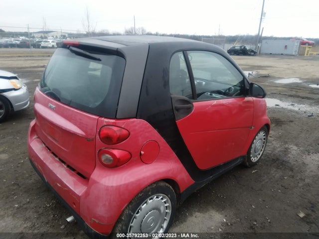 2012 SMART FORTWO PURE/PASSION VIN: WMEEJ3BA8CK581431
