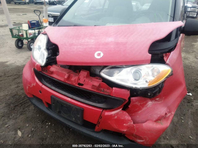 2012 SMART FORTWO PURE/PASSION VIN: WMEEJ3BA8CK581431