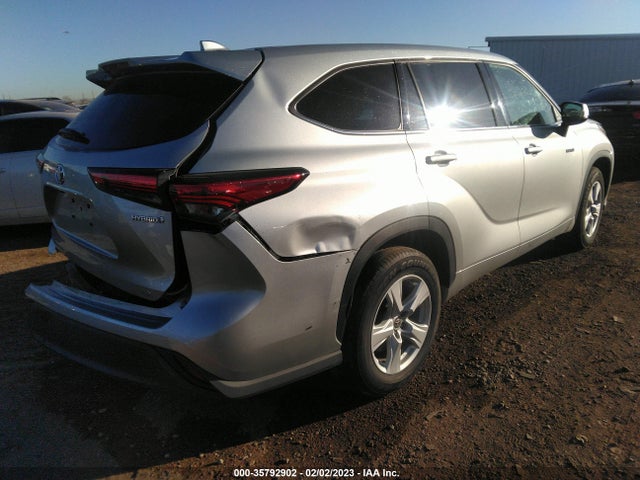 2020 TOYOTA HIGHLANDER HYBRID LE VIN: 5TDZARAHXLS000196