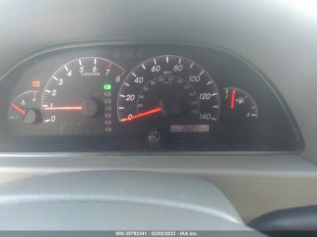2005 TOYOTA CAMRY STD/LE/SE/XLE VIN: 4T1BE32K25U429680