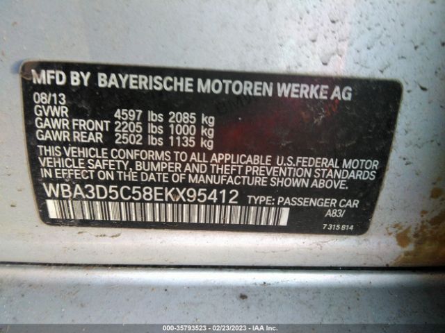 WBA3D5C58EKX95412 BMW 3 Series 328d Xdrive