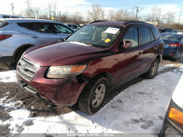 2007 HYUNDAI SANTA FE GLS VIN: 5NMSG13D37H034906