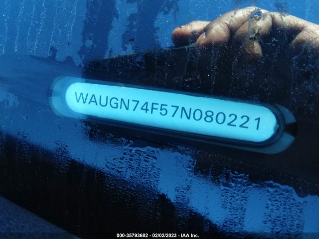 WAUGN74F57N080221 Audi S6