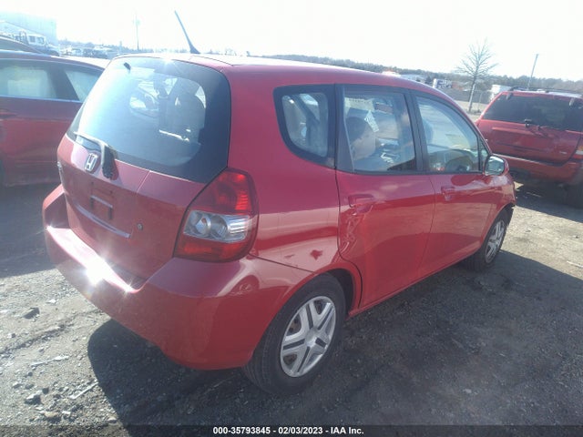 2007 HONDA FIT VIN: JHMGD38437S007291