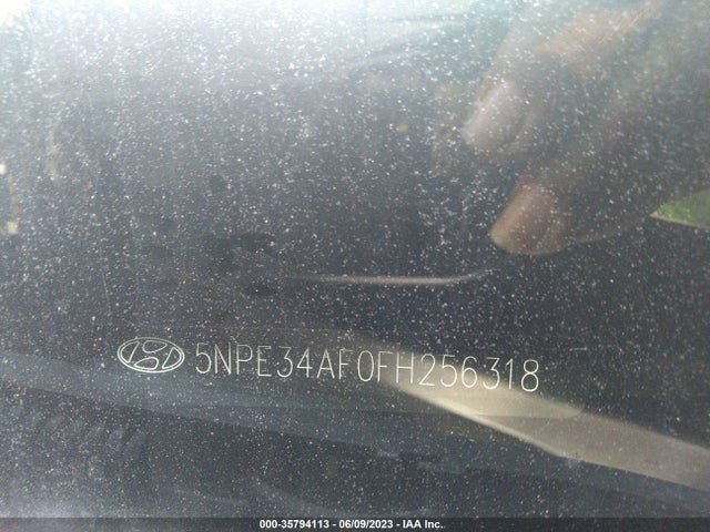 Hyundai Sonata 2.4l Limited 2015 5NPE34AF0FH256318 Image 9