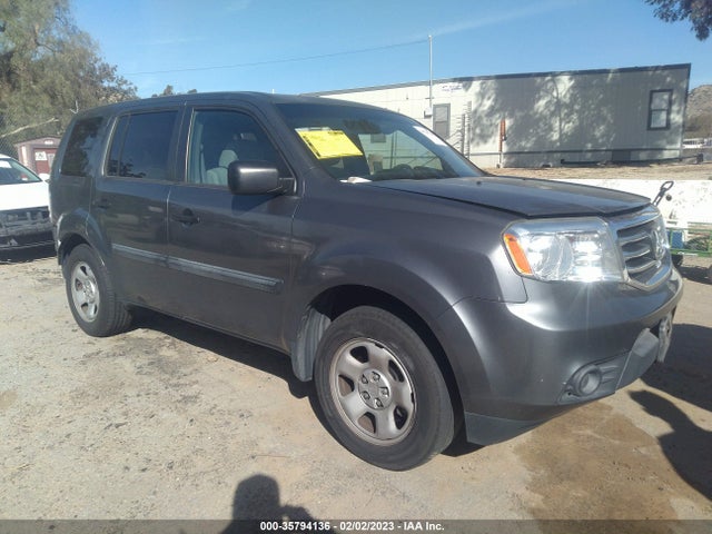 2012 HONDA PILOT LX VIN: 5FNYF3H26CB005332