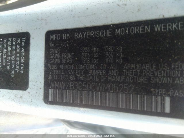 WMWZB3C50CWM05252 Mini COOPER COUNTRYMAN