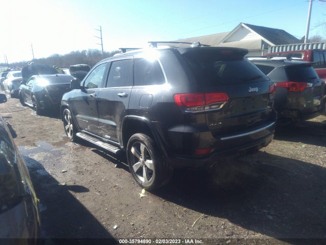 2014 JEEP GRAND CHEROKEE OVERLAND VIN: 1C4RJFCT7EC196473