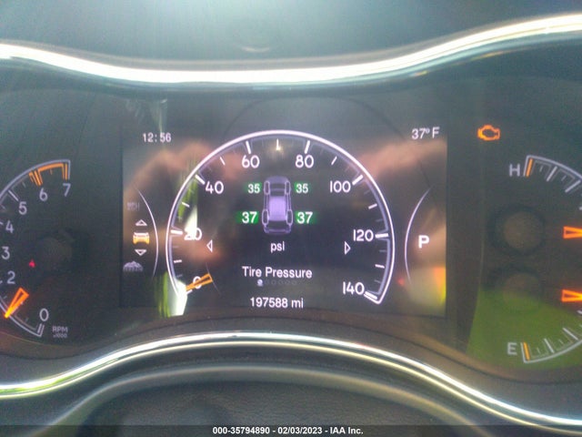 2014 JEEP GRAND CHEROKEE OVERLAND VIN: 1C4RJFCT7EC196473