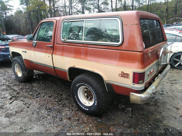 35795101 :رقم المزاد ، 1G5EK18H4DF514413 vin ، 1983 Gmc Jimmy K1500 مزاد بيع