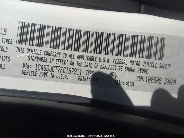 Dodge Durango R/t 2015 1C4SDJCT7FC167911 Image 9