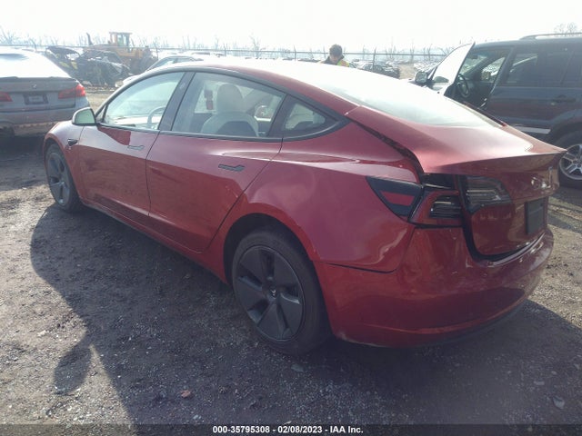 Tesla Model 3 Standard Range Plus 2021 5YJ3E1EA4MF921523 Image 3