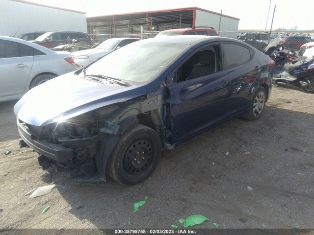 2013 HYUNDAI ELANTRA GLS VIN: KMHDH4AE6DU519642