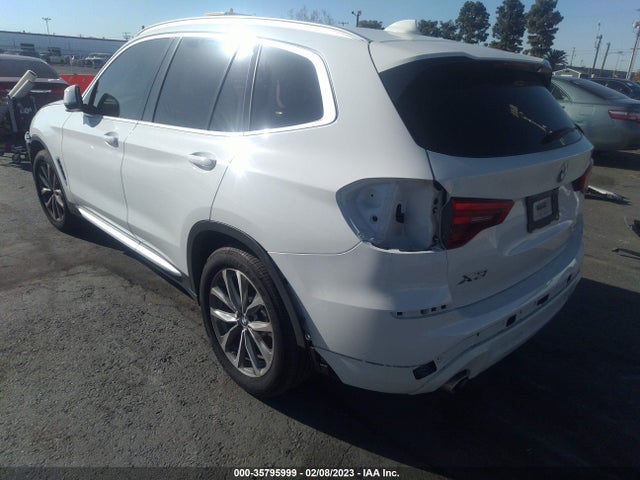 BMW X3 Sdrive30i 2019 аукцион фото