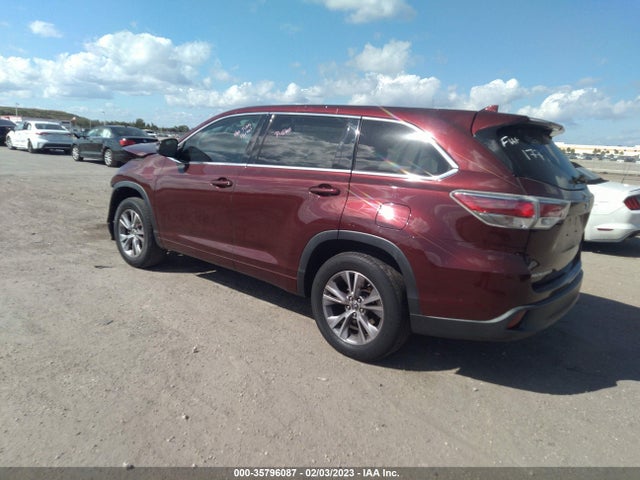 2016 Toyota Highlander, VIN: 5TDZKRFH5GS141771