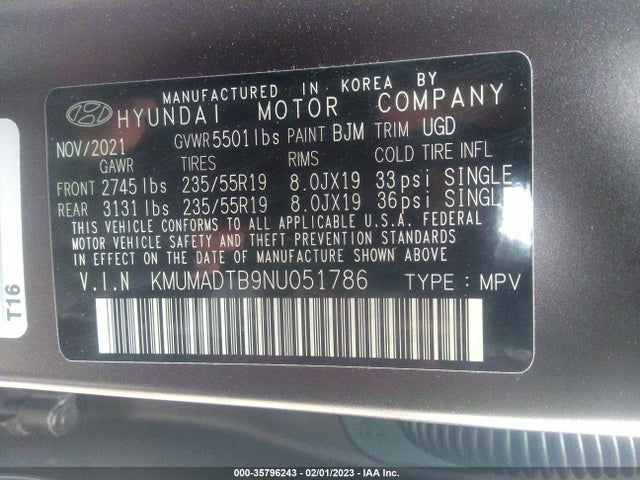 Genesis Gv70 2.5t 2022 KMUMADTB9NU051786 Image 10