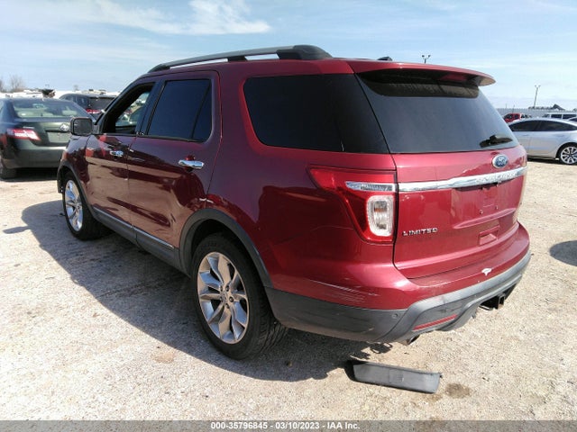 2013 FORD EXPLORER LIMITED VIN: 1FM5K7F83DGA37316